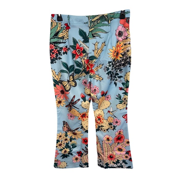 Floral Wide Leg Pants - Picture 3 of 8